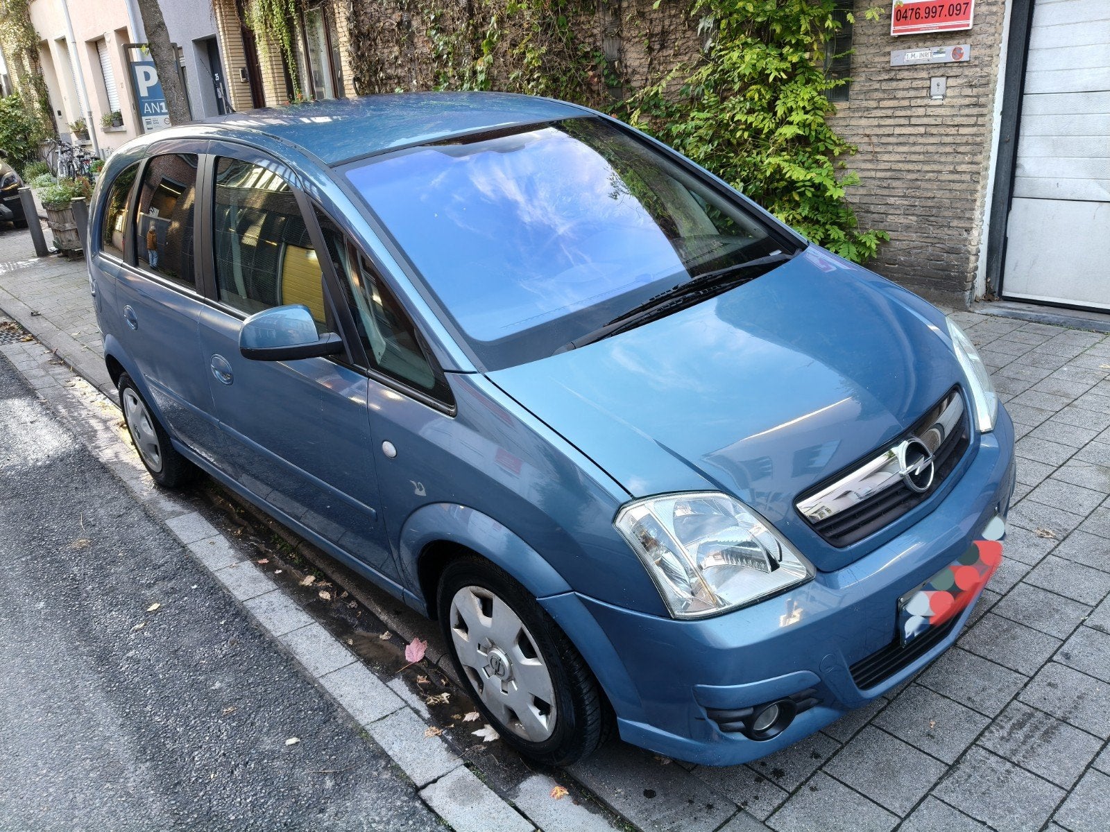Opel Meriva benzine met keuring, Auto's, Blauw, Handgeschakeld, Particulier, Meriva