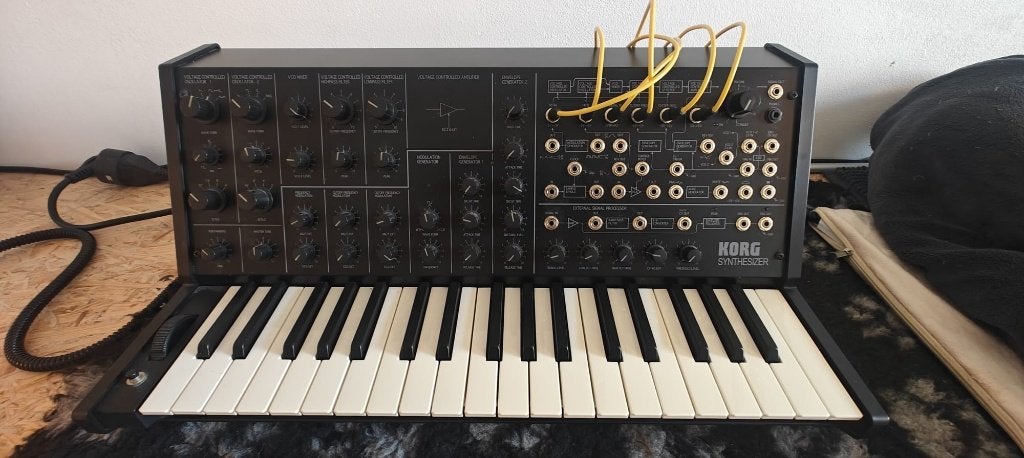 Korg MS-20 mini, Ophalen of Verzenden, Zo goed als nieuw, Korg, Met midi-aansluiting