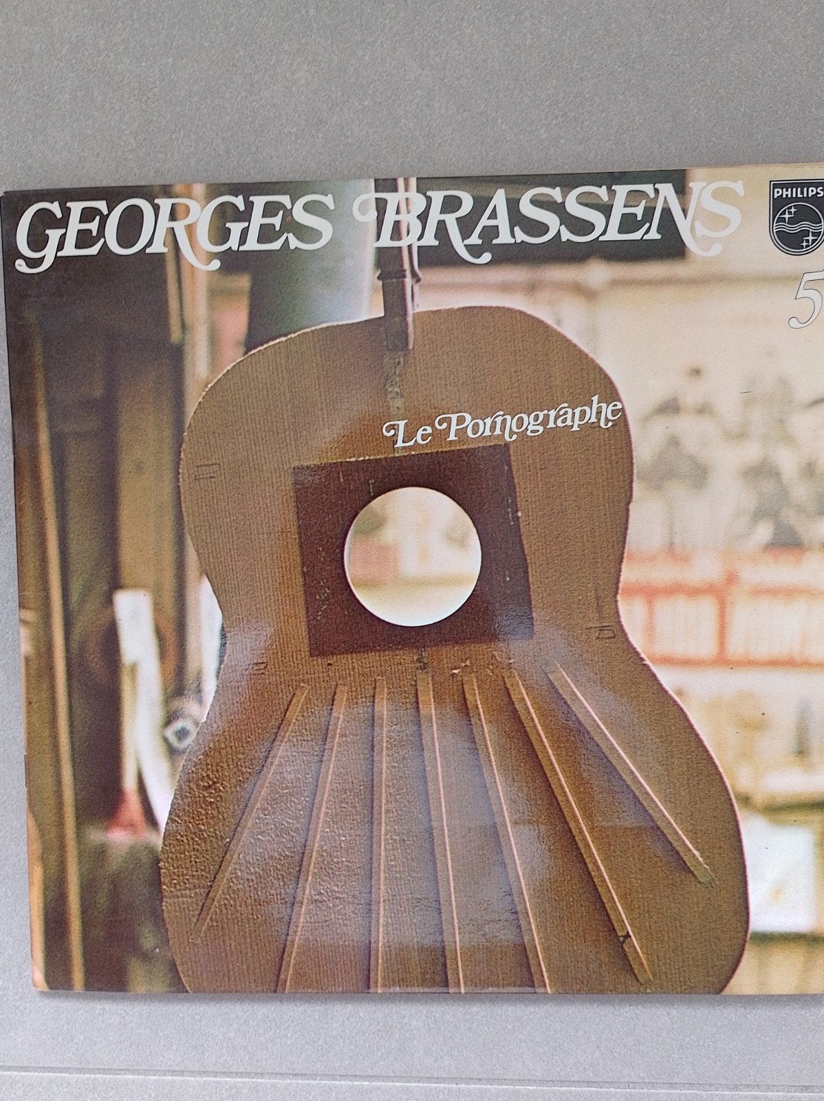 Lp Georges Brassens, Philips 1958, CD & DVD, Vinyles | Classique, Enlèvement ou Envoi, LP