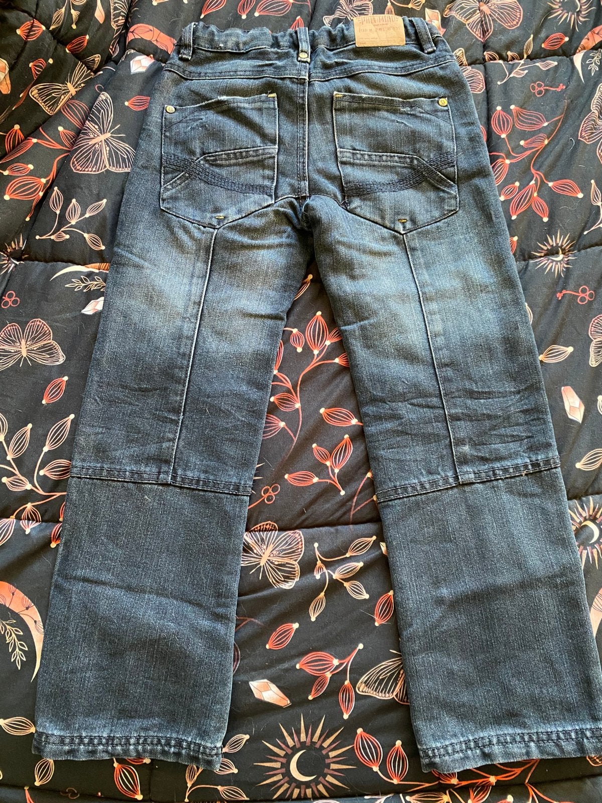 Jeansbroek jongens, Kinderen en Baby's, Kinderkleding | Maat 128, Ophalen, Zo goed als nieuw, Jongen, Broek