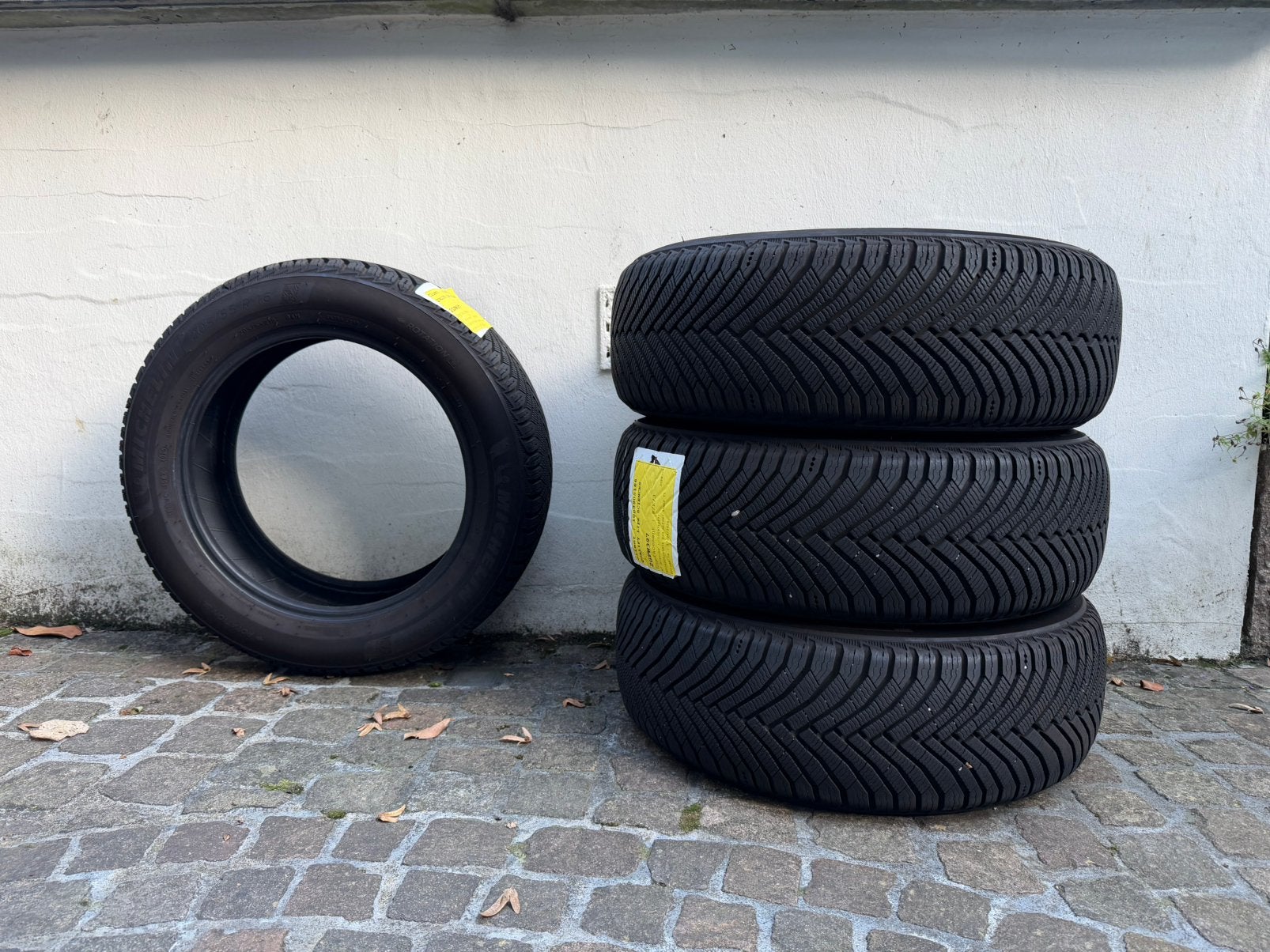 Pneus hiver Michelin 205/55/R16, Enlèvement, Pneus hiver, Pneu(s)