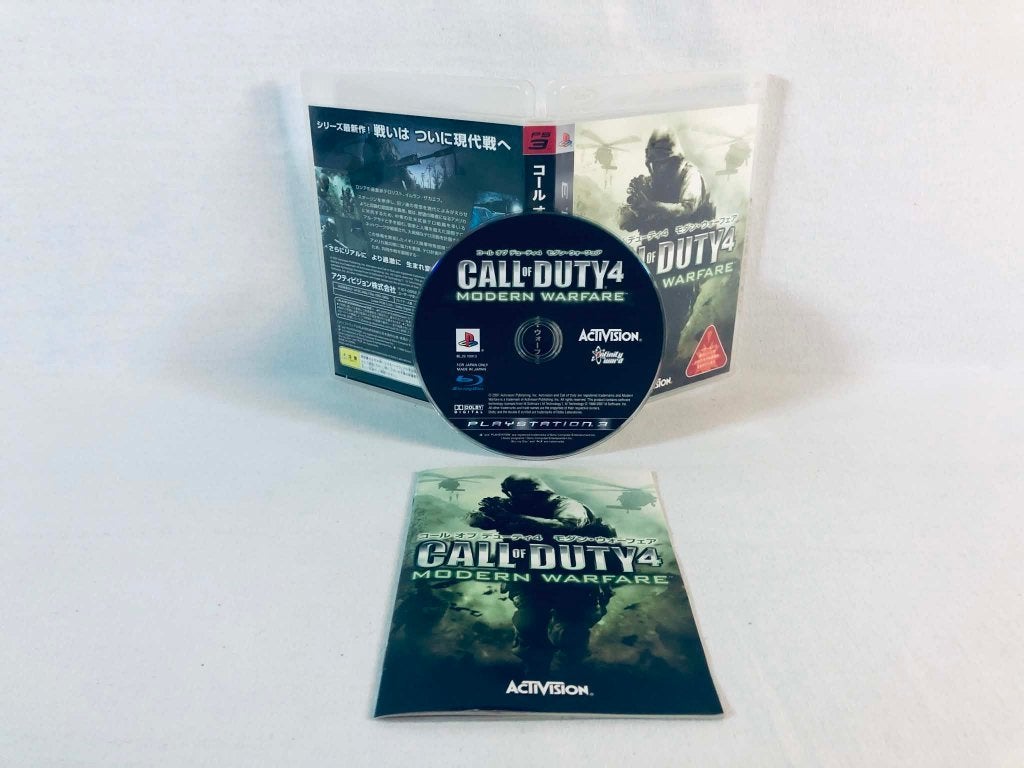 Call of Duty 4 Modern Warfare PS3 JAP volledige game TBE, Online, Gebruikt, Vanaf 18 jaar, Shooter