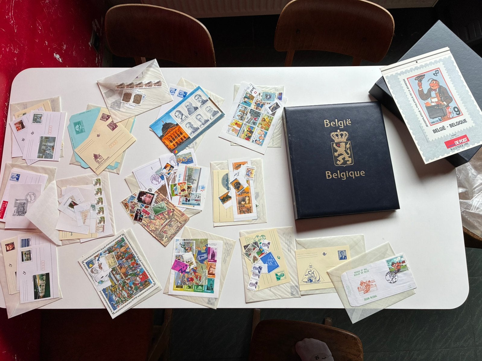 Postzegelverzameling België postfris met Davo album, Postzegels en Munten, Ophalen of Verzenden
