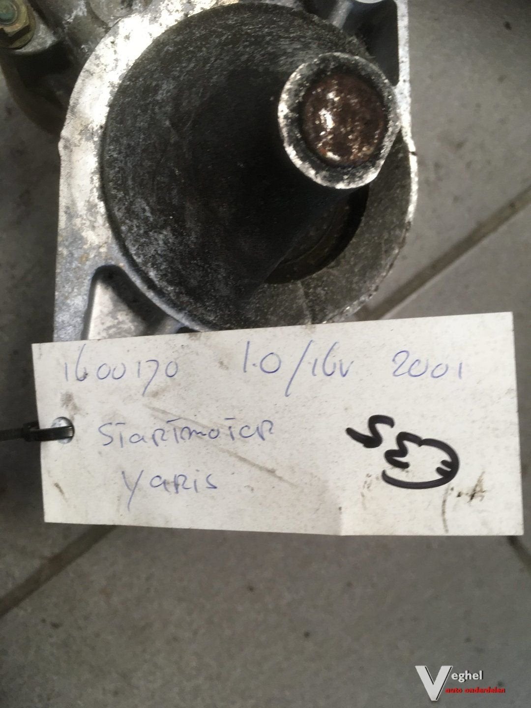 toyota yaris 1.0 16v bwjr '01 startmotor, Gebruikt, -, -, Ophalen of Verzenden