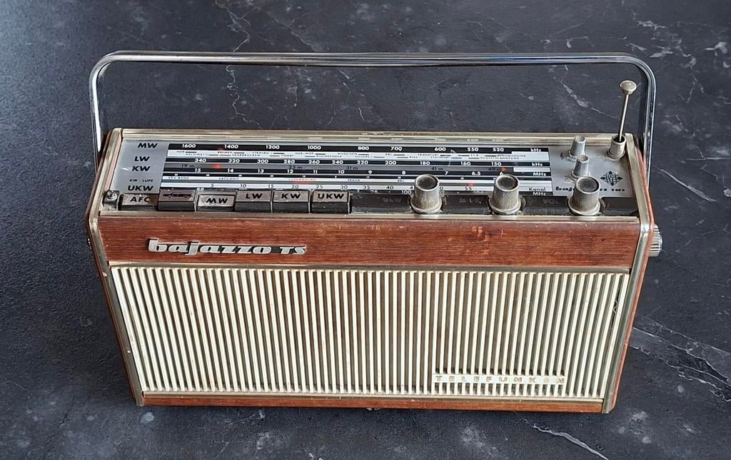 Vintage Radio Telefunken Bajazzo ts 101, Ophalen of Verzenden, Gebruikt