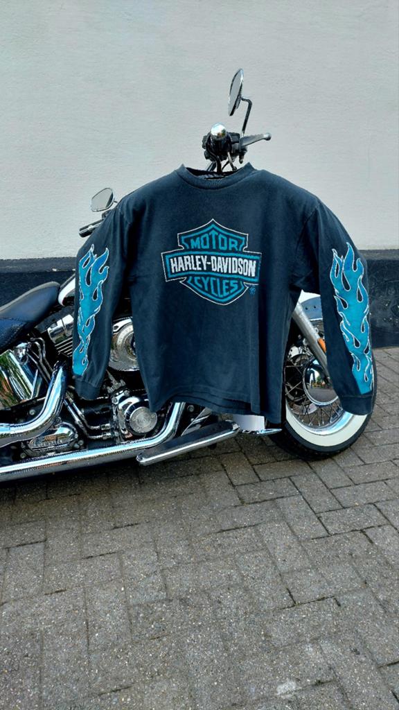 Harley-Davidson vintage Y2K shirt, Ophalen of Verzenden, Maat 56/58 (XL), Harley Davidson
