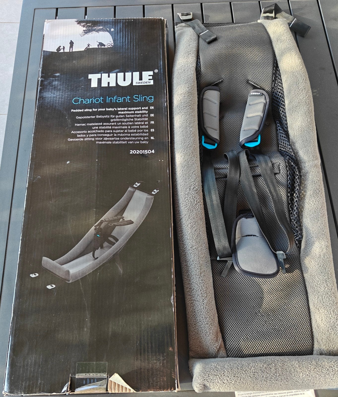 Thule Chariot Infant Sling 20201504 – nauwelijks gebruikt, Fietsen en Brommers, Ophalen of Verzenden, Zo goed als nieuw, Kinderkar