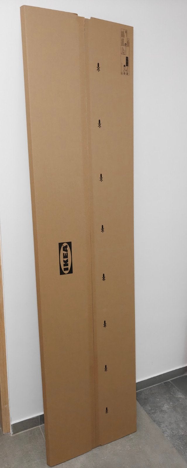 Porte Armoire Ikea FORSAND - 195x50 - Blanc, Enlèvement, Neuf, Moderne