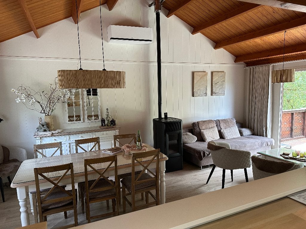 Chalet te huur in de Ardennen., Vacances, Bed & Breakfasts & Pensions, Parc de loisirs, Lac ou rivière, Montagnes ou collines