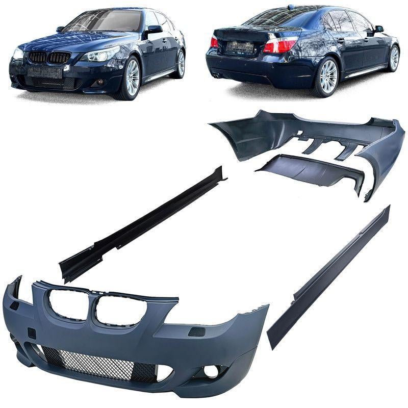 M Pakket Look Voor Bmw 5 Serie E60 Voor Achterbumper Side Sk, Envoi
