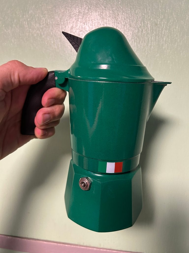 Percolator Bialetti Moka Alpina, Elektronische apparatuur, 2 tot 4 kopjes, Ophalen, Zo goed als nieuw, Espresso apparaat