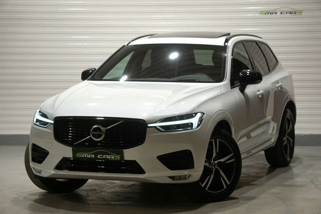 Volvo XC60 XC60 2.0 B5 AWD R-Design Automaat-Navi-Hleder-Pan, Auto's, Automaat, Gebruikt, Euro 6, Wit