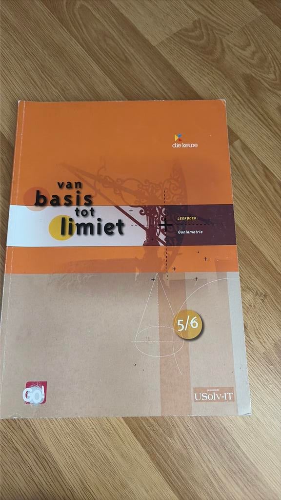 Van basis tot limiet wiskunde goniometrie, Ophalen, Zo goed als nieuw