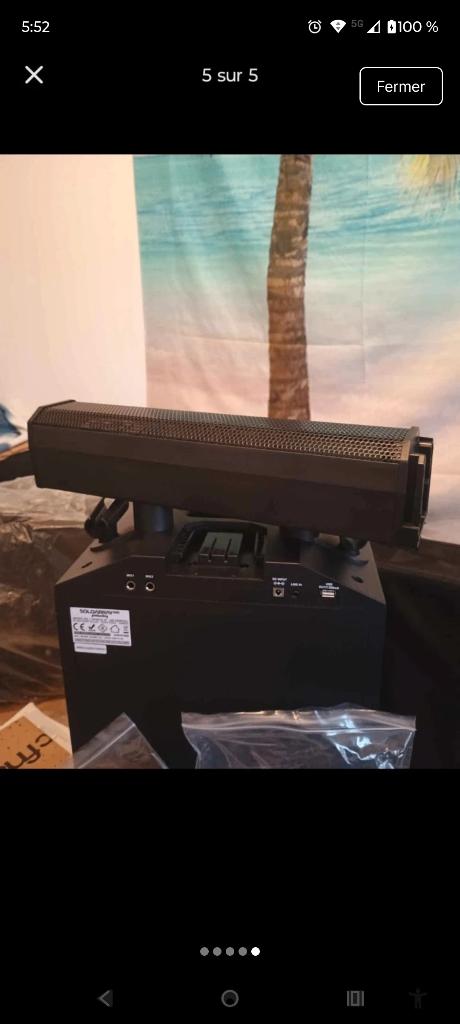 Sonorisation professionnelle enceintes, Muziek en Instrumenten, Mengpanelen, Ophalen of Verzenden, Zo goed als nieuw, Microfooningang