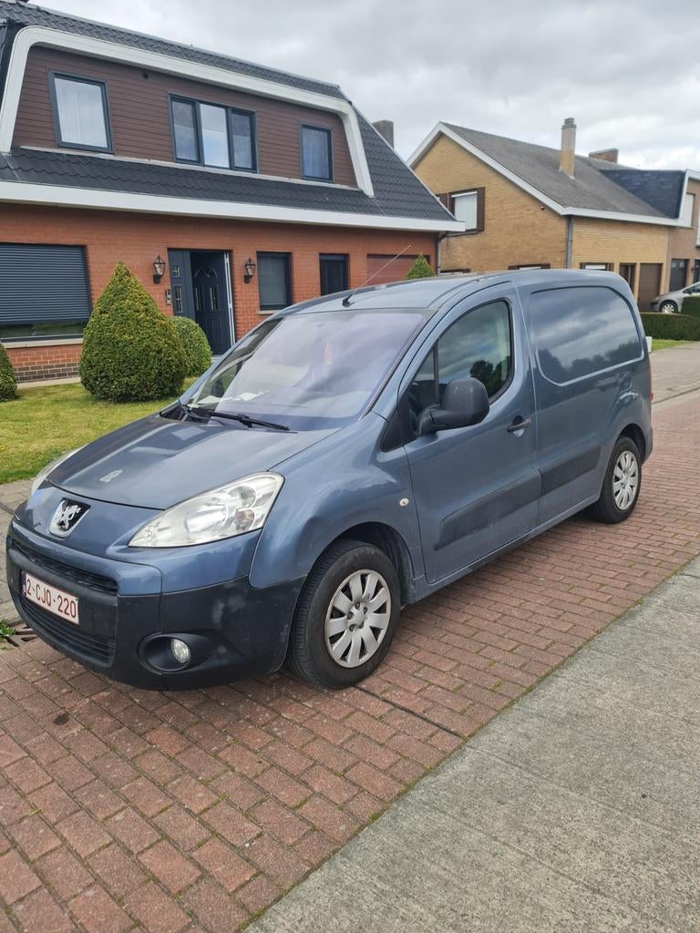 Peugeot partner 2009 1.6 55kw 3 zetel. Airco, Autos, Achat, 1590 cm³, Electronic Stability Program (ESP), 3 places