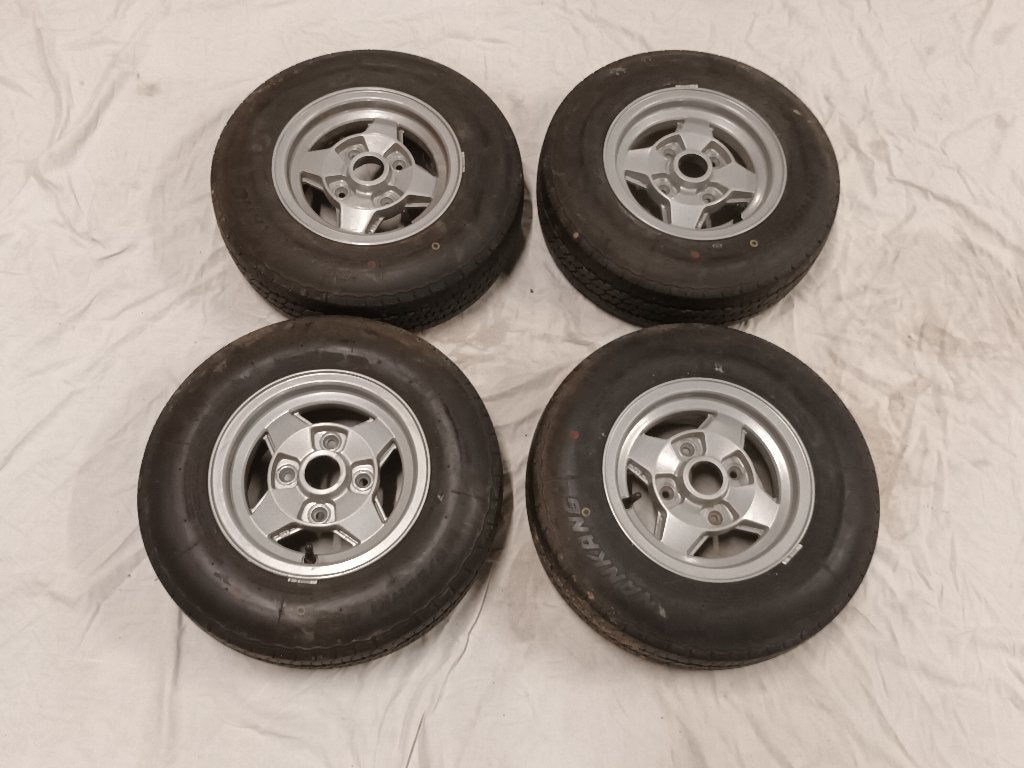 Paire de roues BWA de 10 pouces avec pneus, Classic Mini, Enlèvement, Utilisé, Mini