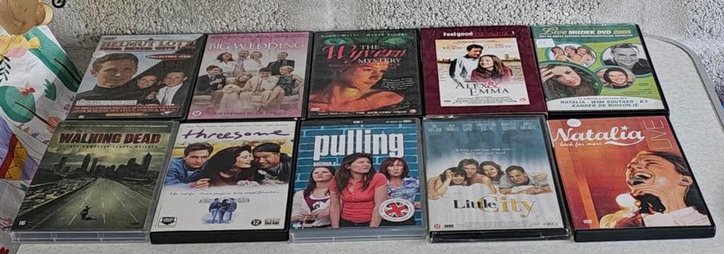 241 verschillende dvds, Enlèvement, Utilisé