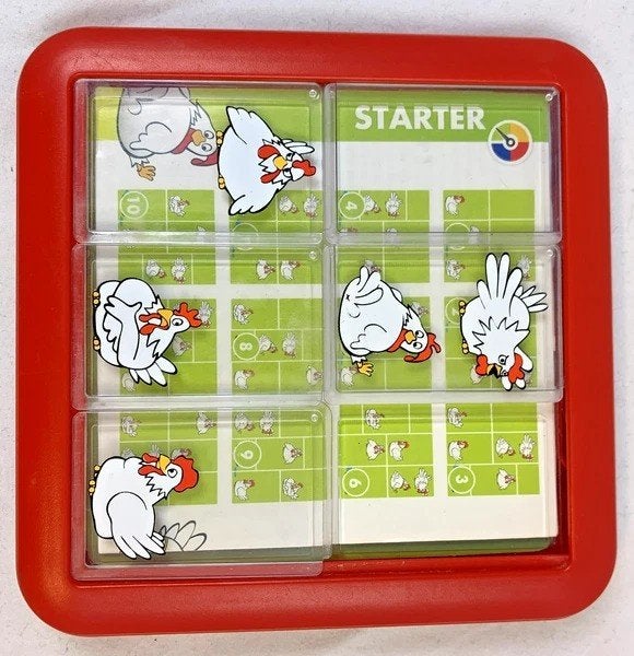 SmartGames Chicken Shuffle Jr. Jeu de puzzle Starter Logic, Envoi, Comme neuf, Puzzles