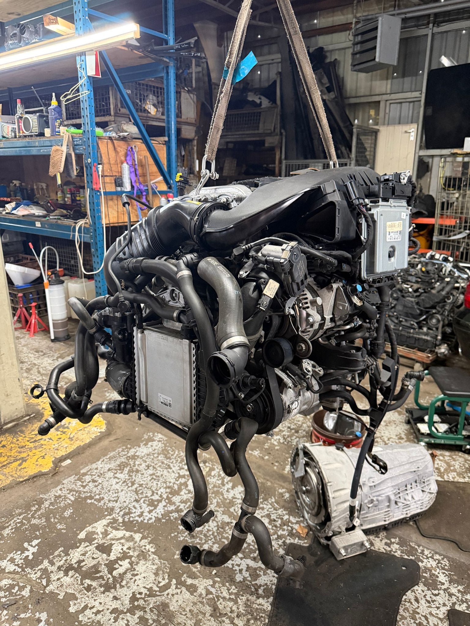 Om264915 Mercedes C klasse w205, -, Origine de la pièce connue, Enlèvement, Utilisé