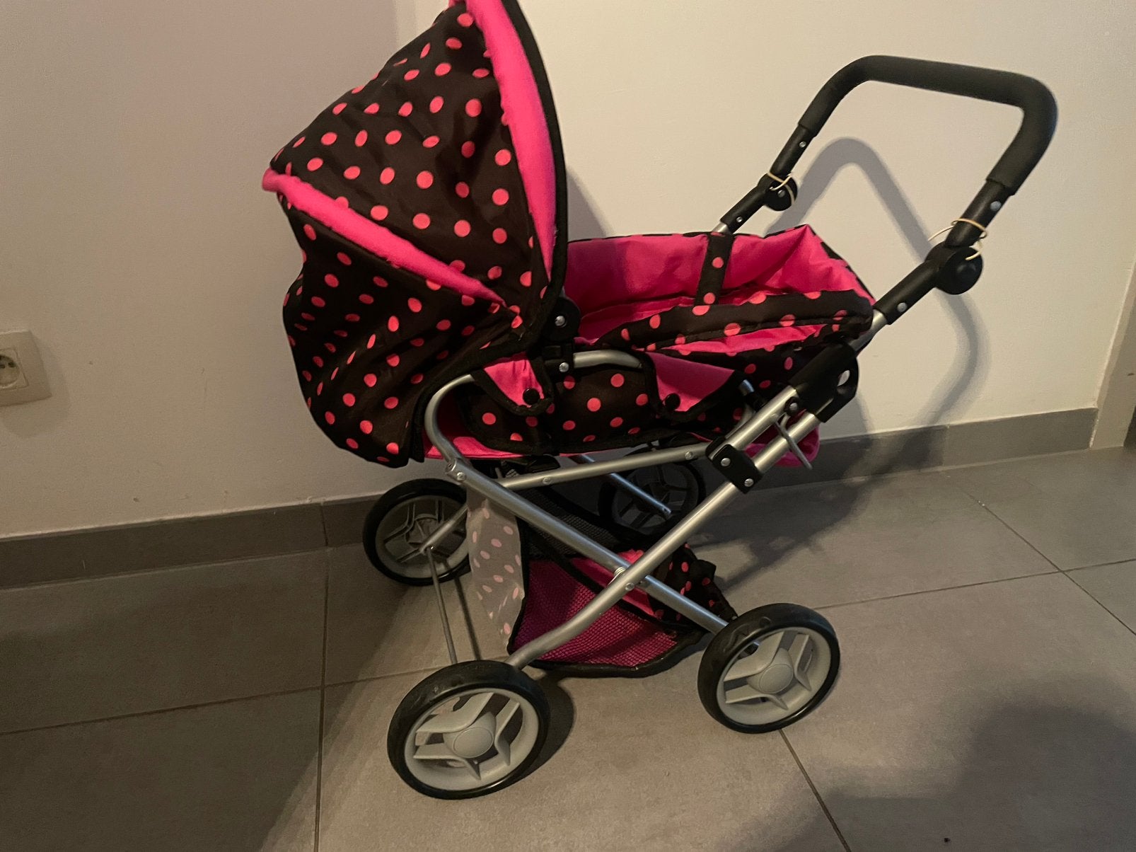 Poppenwagen, Ophalen, Gebruikt