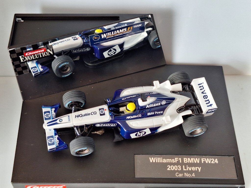 Carrera Evolution Bmw Williams FW24 2003 Livery Ref Nr 25704, Racebaan, Carrera, Nieuw, Ophalen of Verzenden