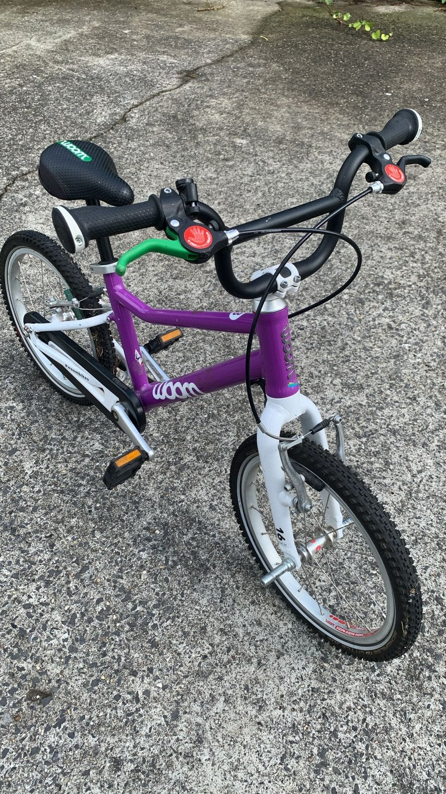 Fiets Woom 3, Enlèvement ou Envoi, Utilisé, Frein sur jante, 16 à 20 pouces