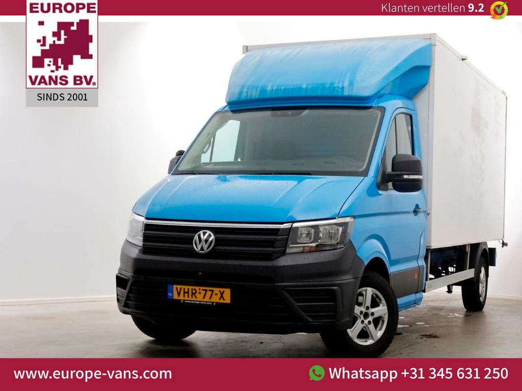 Volkswagen Crafter 35 2.0 TDI E6 Bakwagen met achterdeuren 2, Auto's, ABS, Blauw, Bedrijf, 277 g/km