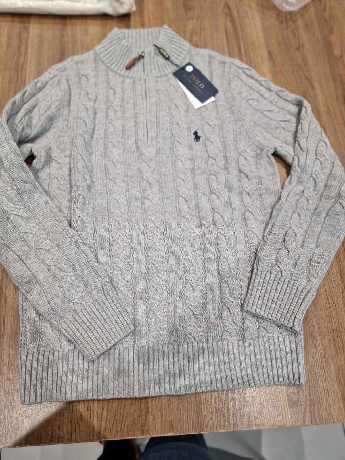 pull ralph lauren, Vêtements | Hommes, Neuf, Gris, Enlèvement ou Envoi, Ralph Lauren