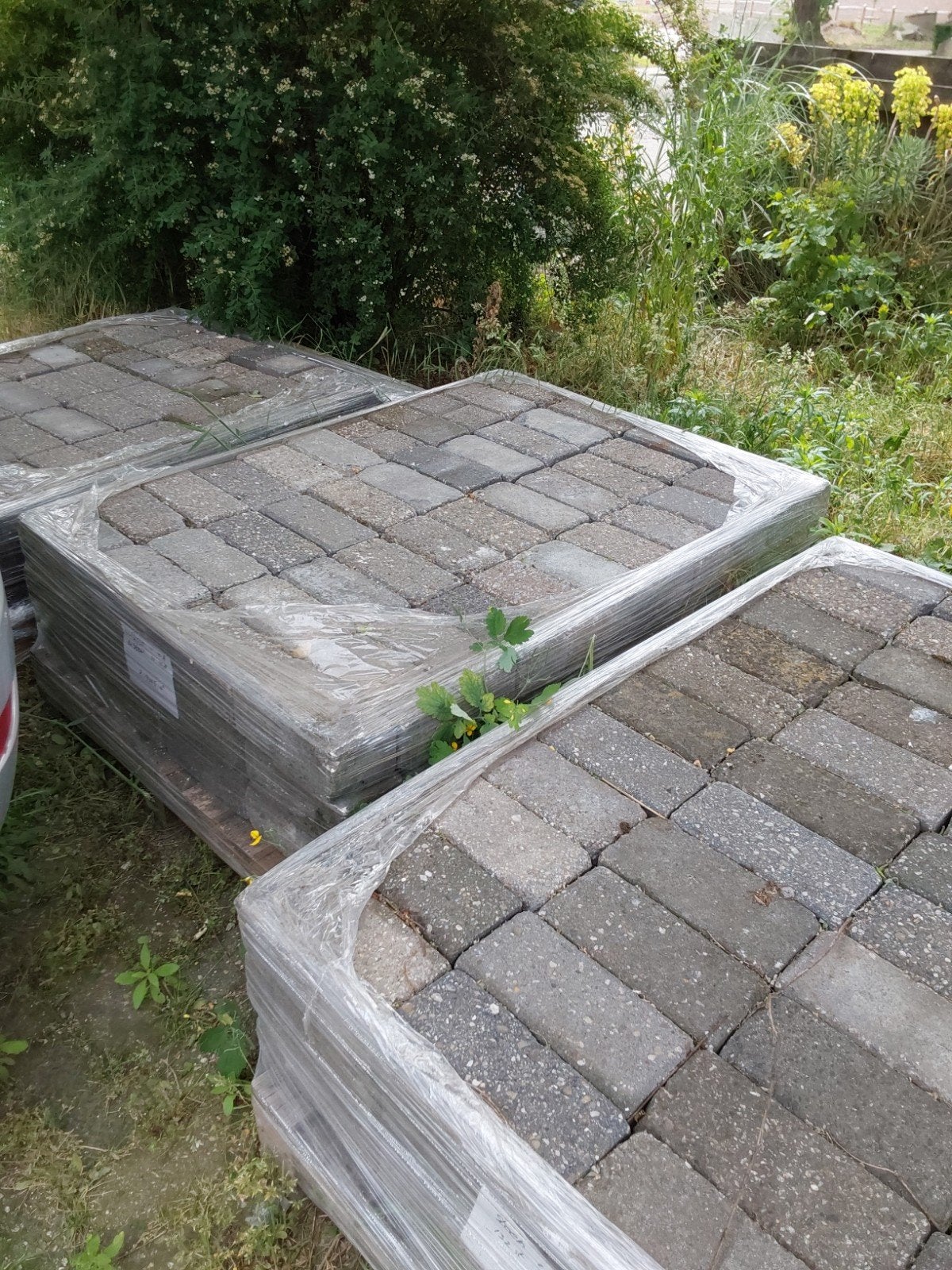 Gratis af te halen ruim 10M2 klinkers, Enlèvement, Briques