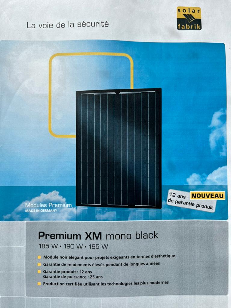 20 Panneaux photovoltaïques, Enlèvement, Comme neuf