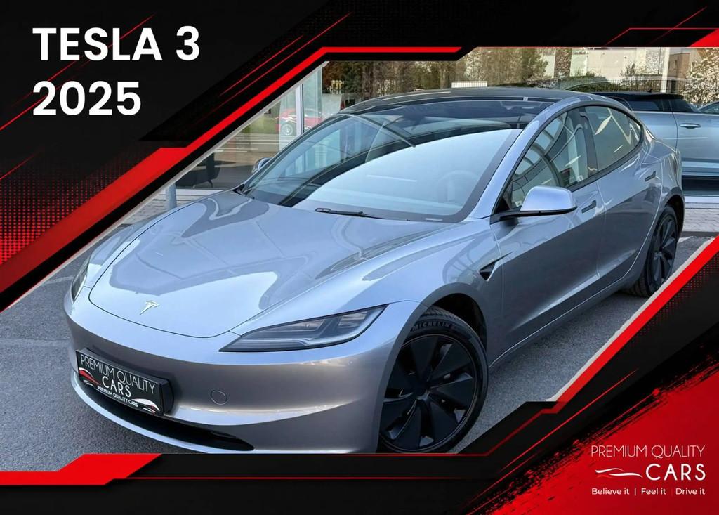 Tesla Model 3 HIGHLAND / STANDARD RANGE / SFEERVERLICHTING /, Auto's, Tesla, Automaat, 4 deurs, Gebruikt, Te koop