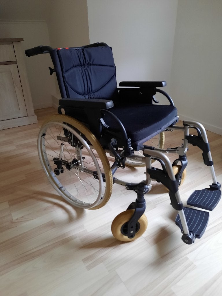 Rolstoel, Diversen, Ophalen, Inklapbaar, Gebruikt, Duwrolstoel
