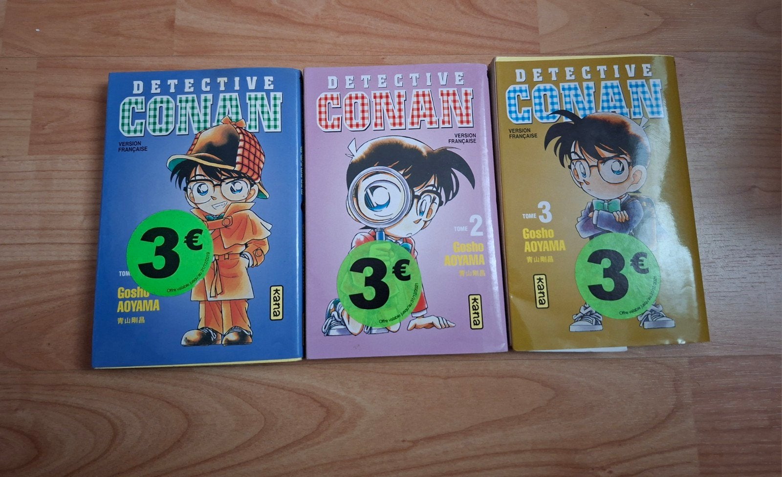 manga détective Conan, Enlèvement