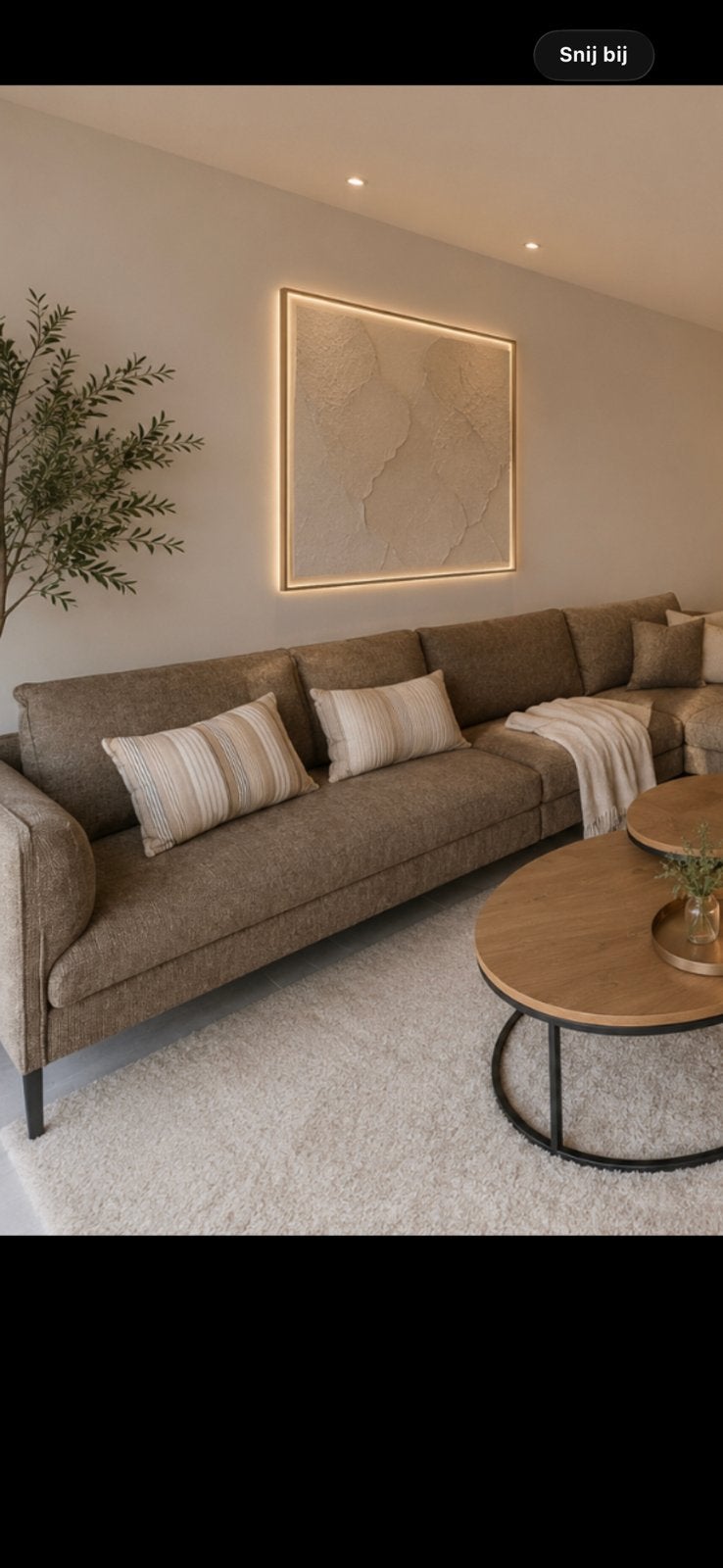 Moleni zetel te koop - NIEUW, Huis en Inrichting, Ophalen, Design MOLTENI, Stof, 150 cm of meer