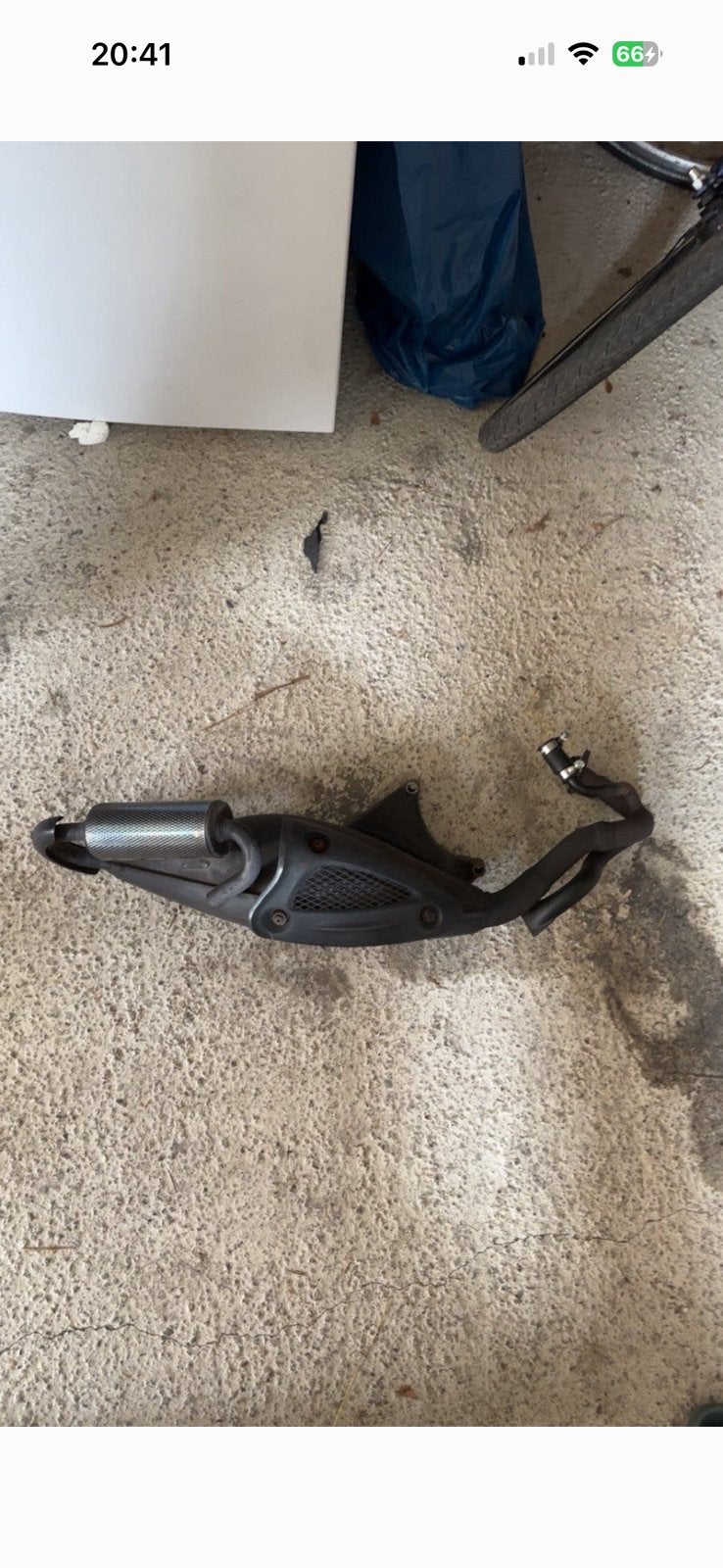 Gilera Runner Origineel uitlaat, Enlèvement, Comme neuf, Pot d'échappement, Piaggio