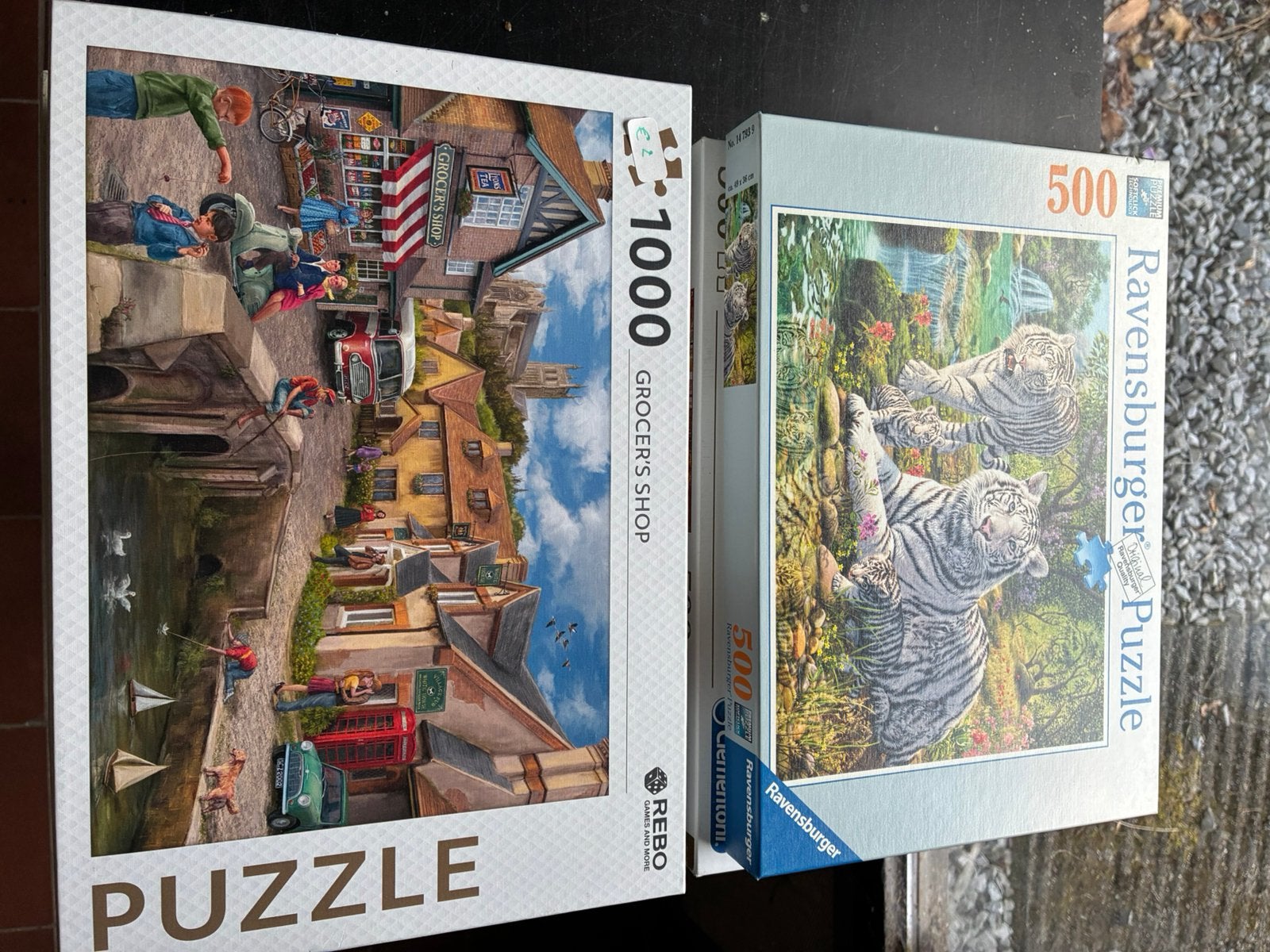 Lot van 7 puzzels, Ophalen, Zo goed als nieuw