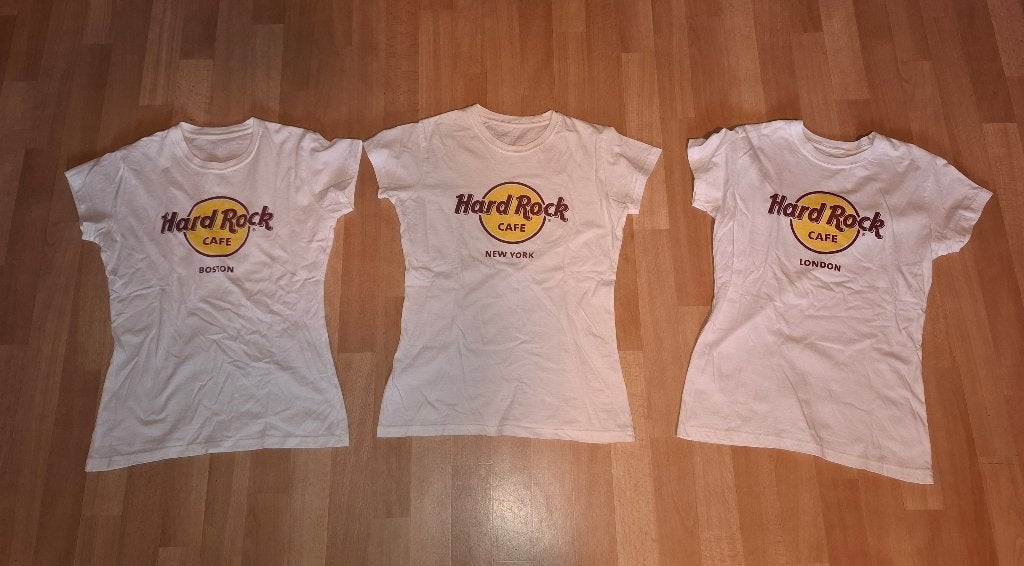 Hard Rock Cafe maat S, Kleding | Dames, T-shirts, Wit, Ophalen of Verzenden, Korte mouw, Maat 36 (S)