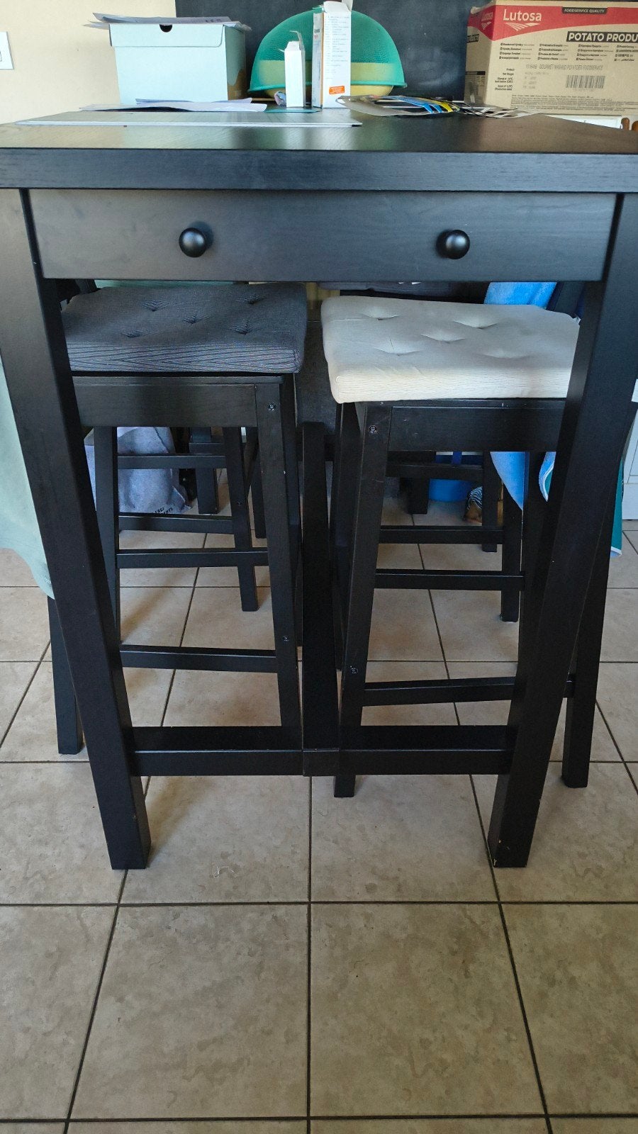 Ikea eettafel nordviken, Enlèvement, Utilisé