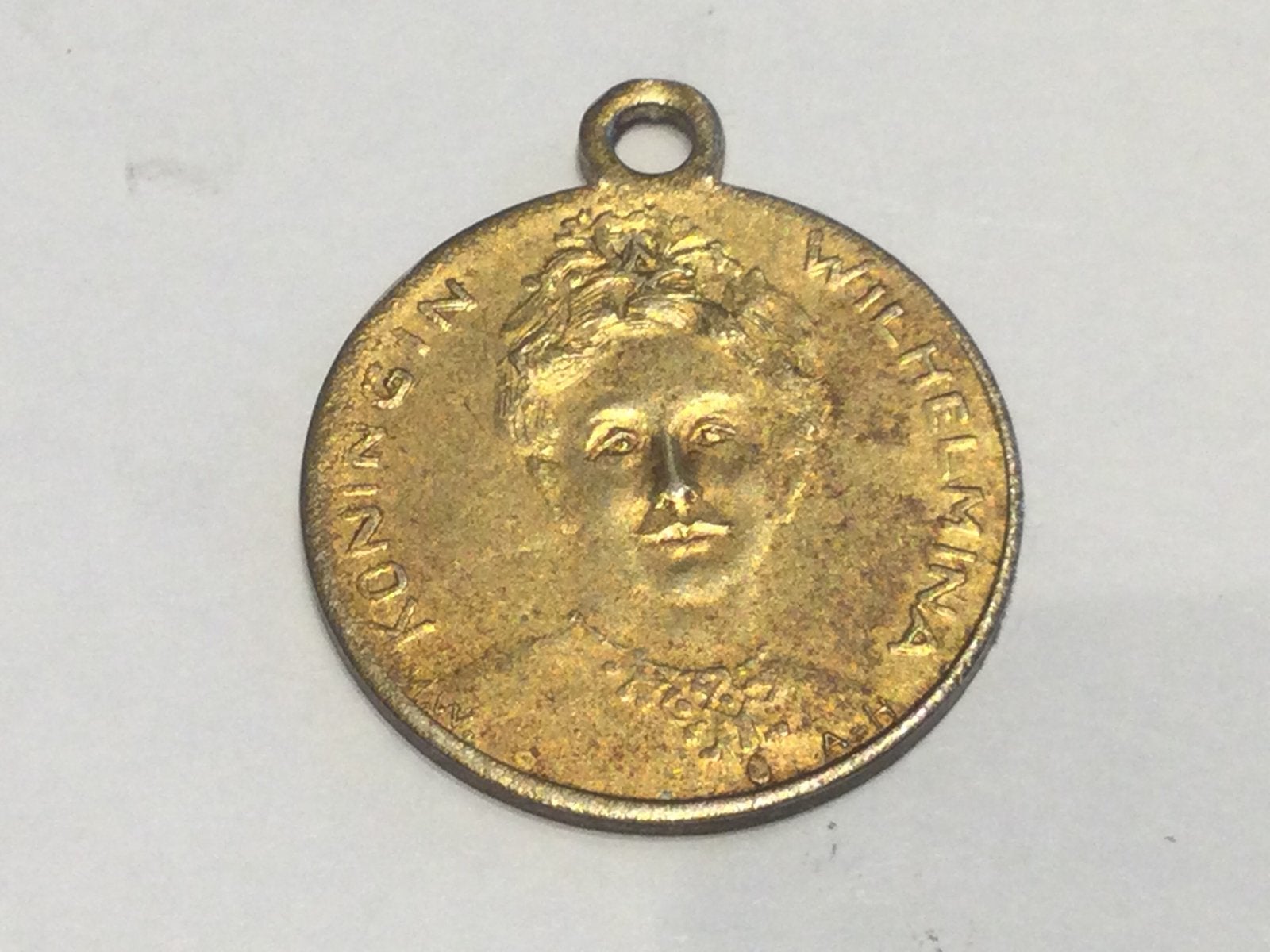 Nederland medaille Wilhelmina 1898 - 1923, Ophalen of Verzenden