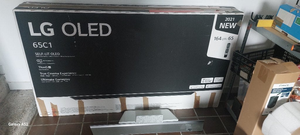 TV LG OLED C1 65" (2021), Audio, Tv en Foto, Ophalen, Gebruikt, 4k (UHD), 60 tot 80 cm