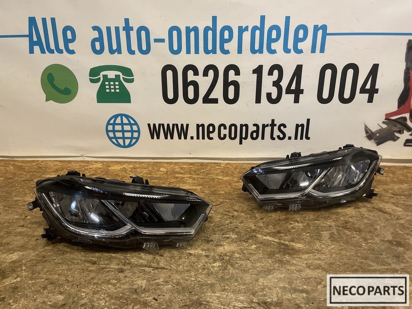 VOLKSWAGEN POLO 2G KOPLAMP KOPLAMPEN ORIGINEEL, Gebruikt, -, Volkswagen, -