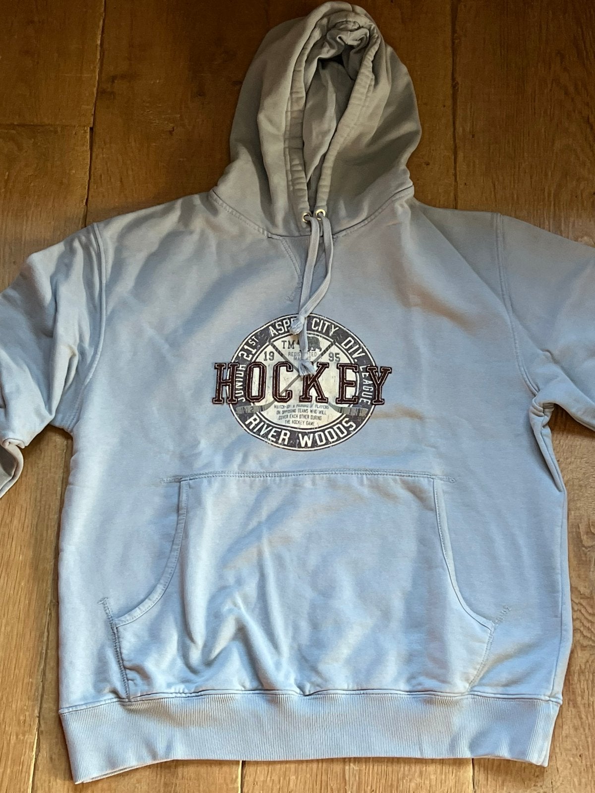 Hoodie River Woods smal, Enlèvement, Comme neuf, Taille 46 (S) ou plus petite, Bleu
