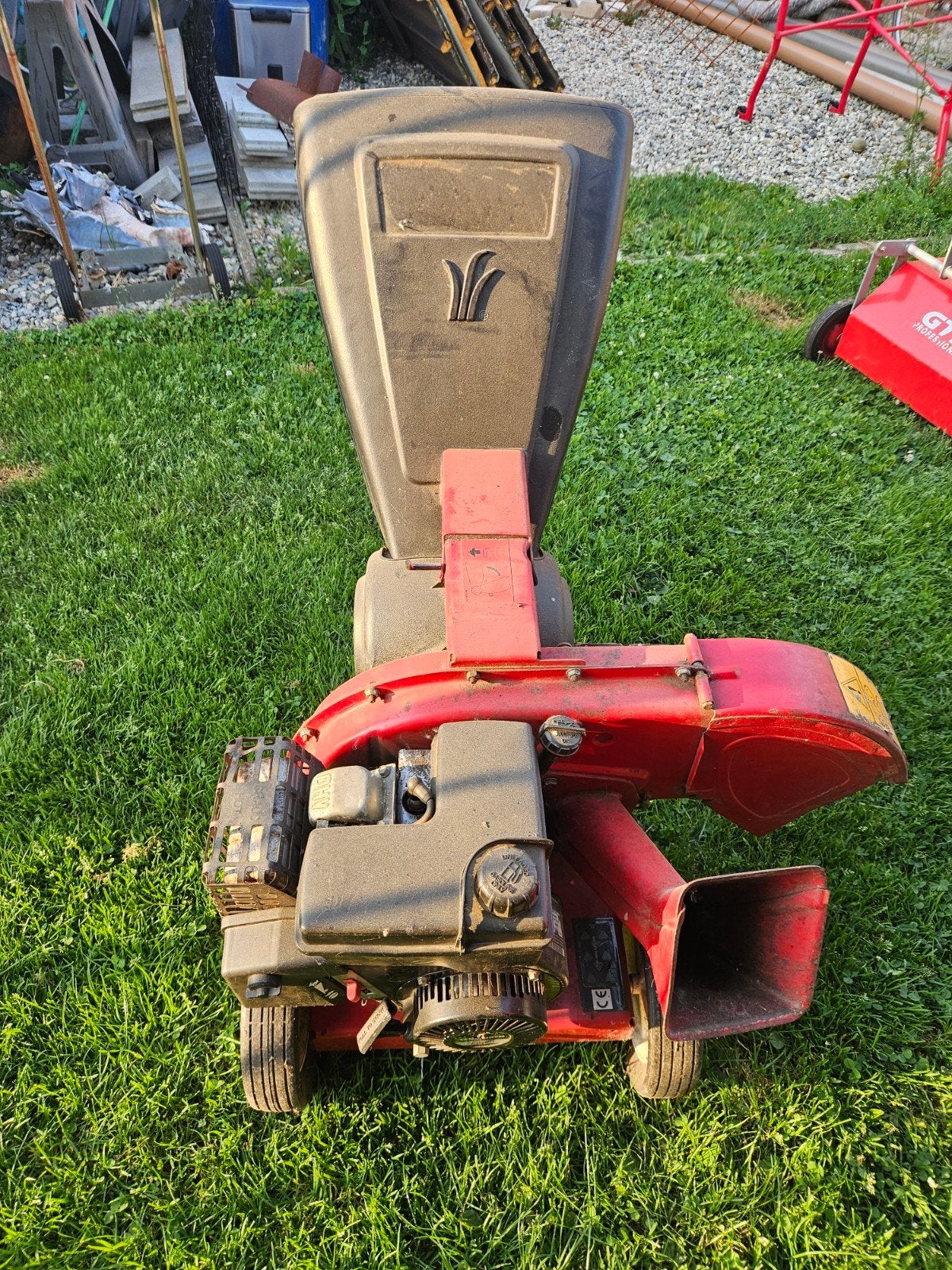 Hakselaar benzine, Ophalen, Benzine
