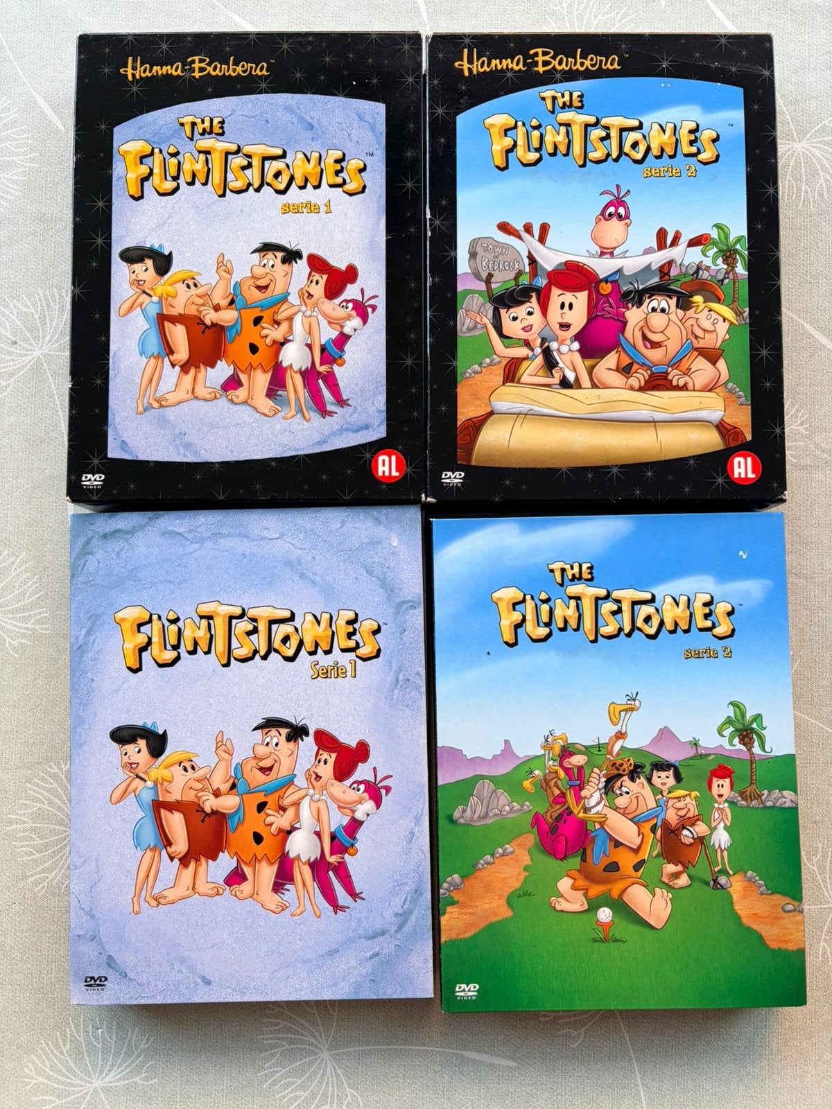 DVD box The Flintstones Serie 1 en 2, Anglais, Enlèvement ou Envoi, Grand écran, Comédie