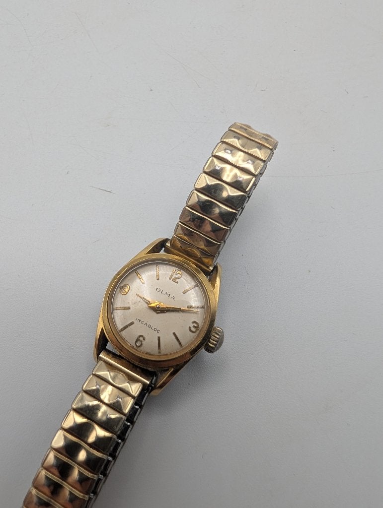 Vintage Olma Dameshorloge, Ophalen of Verzenden, Polshorloge, Overige merken