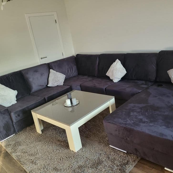 U bank Kelly, Ophalen, 250 tot 300 cm, Hoekbank, 75 tot 100 cm