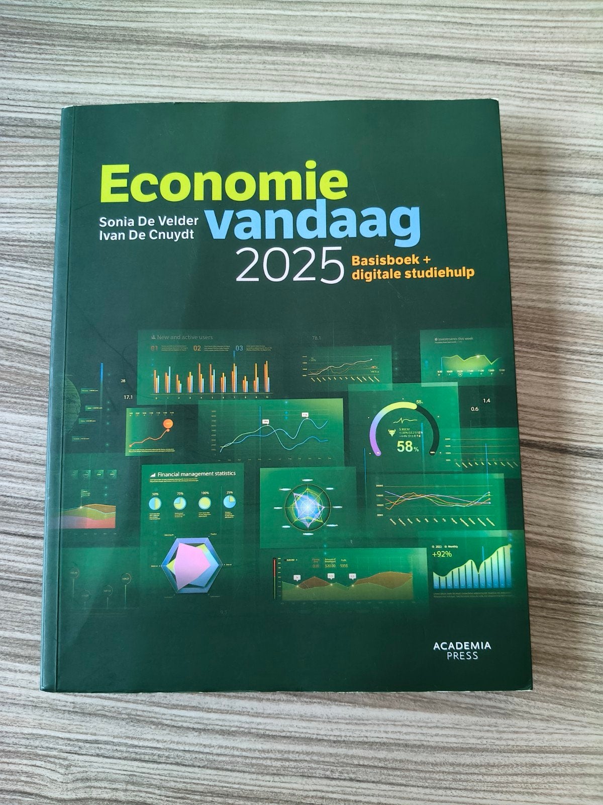 Ivan De Cnuydt - Economie Vandaag 2025, Enlèvement ou Envoi, Neuf, Ivan De Cnuydt; Sonia De Velder