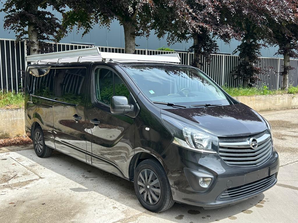 Opel Vivaro L2H1 Maxi - 2018 - Full option, Vivaro, Euro 6, Zwart, Diesel