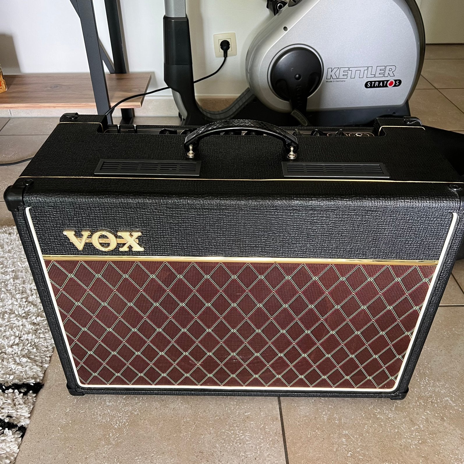 Vox AC15 C1 in perfecte staat met hoes, Muziek en Instrumenten, Ophalen, Zo goed als nieuw