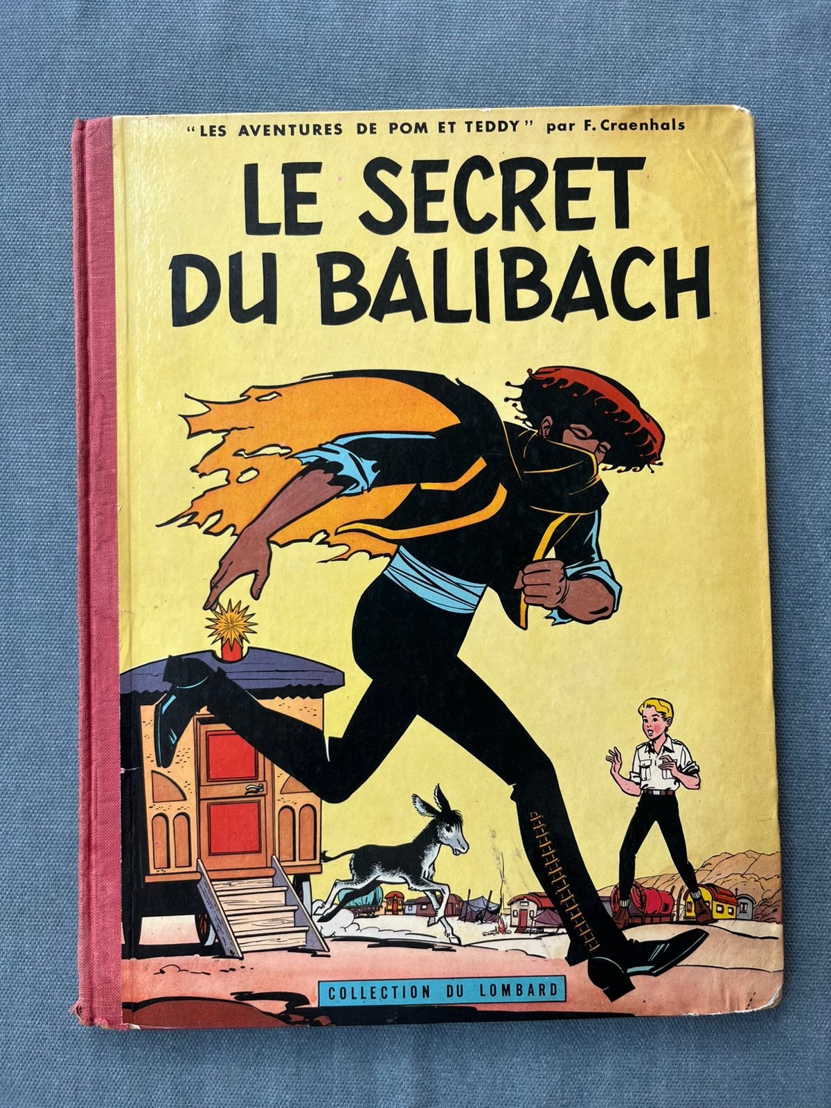Lombard : Le secret du Balibach Pom et Teddy, Livres, Une BD, Enlèvement ou Envoi, Utilisé